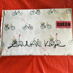 Queen size sheets with bicycles